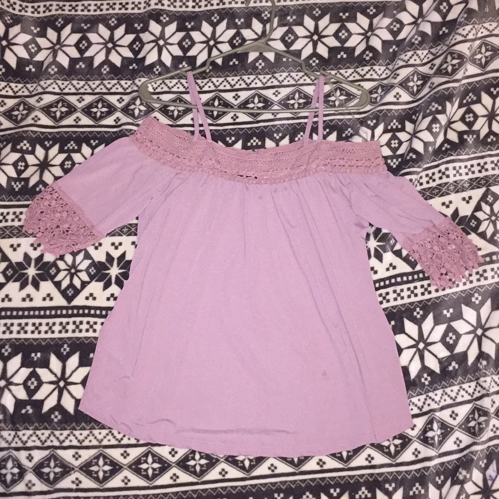 Off the shoulder shirt